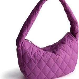 Featherweight Tifton Shoulder Bag Womens Iris Orchid Zipper Closure